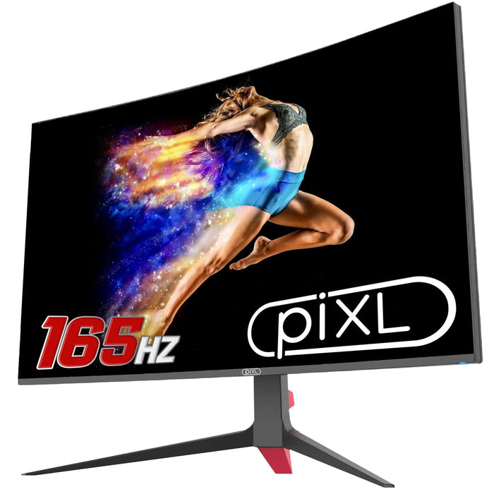 piXL CM32GF5 32" 144Hz/ 165Hz 5ms Frameless Freesync G-Sync Full HD  HDMI Curved Gaming Monitor - IT Supplies Ltd