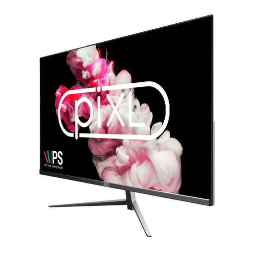 piXL PX27IVH 27 Inch Frameless Monitor, Widescreen IPS LED Panel, True -to-Life Colours, Full HD 1920x1080, 5ms Response Time, 75Hz Refresh, HDMI, VGA, Black Finish - IT Supplies Ltd