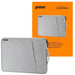 Prevo 15.6 Inch Laptop Sleeve, Side Pocket, Cushioned Lining, Light Grey - IT Supplies Ltd