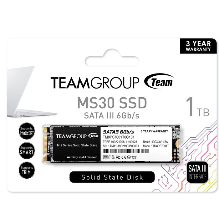 Team MS30 1TB M.2 SATA SSD - IT Supplies Ltd