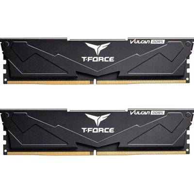 TeamGroup T-Force VULCAN black DIMM Kit 64GB (2 x 32GB), DDR5, 6000MHz System Memory - IT Supplies Ltd