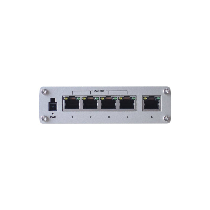 TELTONIKA TSW100 Industrial Unmanaged 4 Port POE+ Network Switch - IT Supplies Ltd