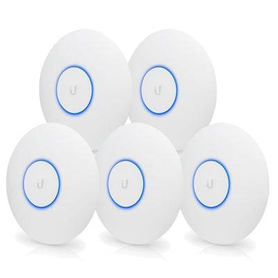 Ubiquiti UAP-AC-PRO-5 UniFi AP AC PRO Wireless AC1750 Dual Band PoE Access Point (5 Pack) - IT Supplies Ltd