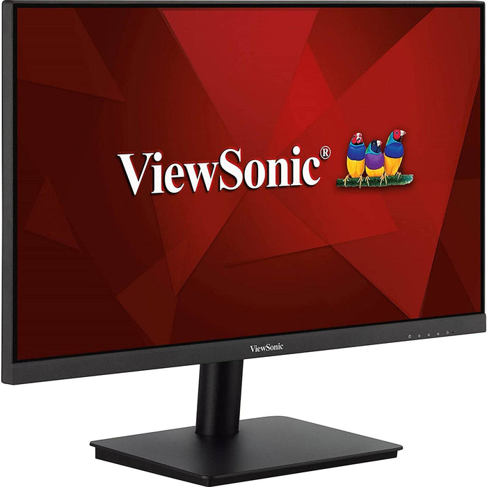 Viewsonic VA2406-H 23.6 Inch Monitor, Full HD, VGA, HDMI, 75Hz, 4ms, VESA, Tilt - IT Supplies Ltd