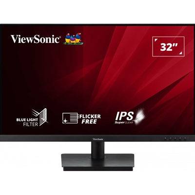 Viewsonic VA3209-MH 32 Inch IPS Frameless Monitor, 75Hz, 4ms, VGA, HDMI, HD, Full HD 1080p, Built-In Speakers, VESA - IT Supplies Ltd