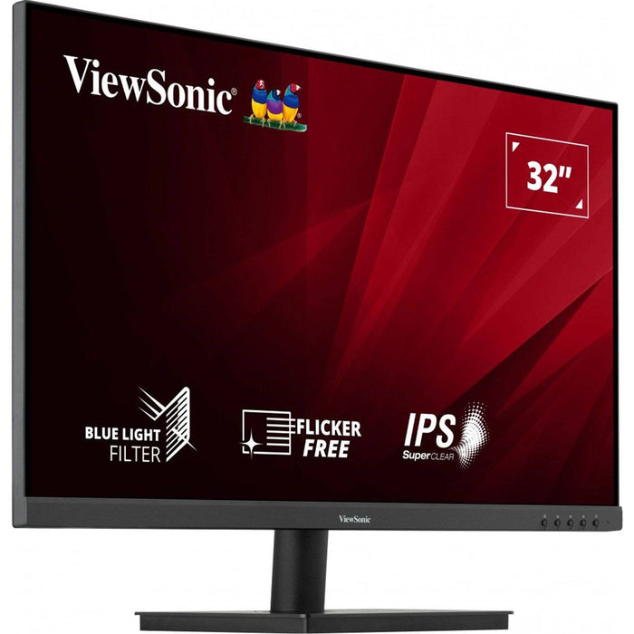 Viewsonic VA3209-MH 32 Inch IPS Frameless Monitor, 75Hz, 4ms, VGA, HDMI, HD, Full HD 1080p, Built-In Speakers, VESA - IT Supplies Ltd